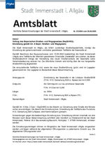 Amtsblatt Nr. 23/2026 vom 25.08.2026