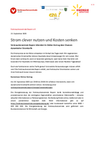 23.09.2025 | Strom clever nutzen und Kosten senken