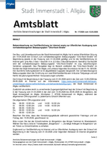 Amtsblatt Nr. 17/2026 vom 12.05.2026