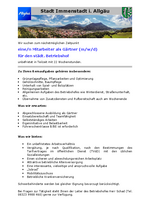 Stellenausschreibung Gärtner (m/w/d)