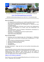 Stellenausschreibung Leitung (m/w/d) Kindertagesstätte Stein