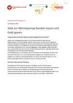 15.12.2025 | Jetzt zur Wärmepumpe beraten lassen und Geld sparen